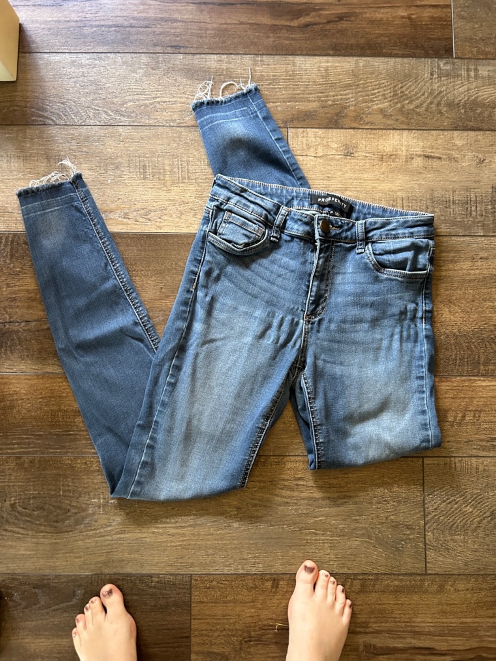 Prosperity Light Blue Women's Skinny Jeans
